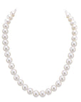 8-9mm No-Core Aurora White Freshwater Pearl Necklace