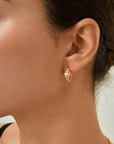 Braided Pearl Earrings - ORE Jewelry