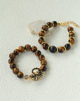 Maillard Tiger’s Eye Beaded Bracelet