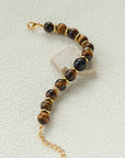 Maillard Tiger’s Eye Beaded Bracelet