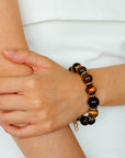 Maillard Tiger’s Eye Beaded Bracelet