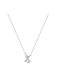 5.5-6mm Aurora 100% Round White Freshwater Pearl Pendant Necklace