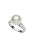8.5-9mm Natural Freshwater Pearl Adjustable Ring