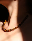 Tiger's Eye Beaded Necklace