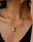 Anchor Moissanite Pendant Necklace