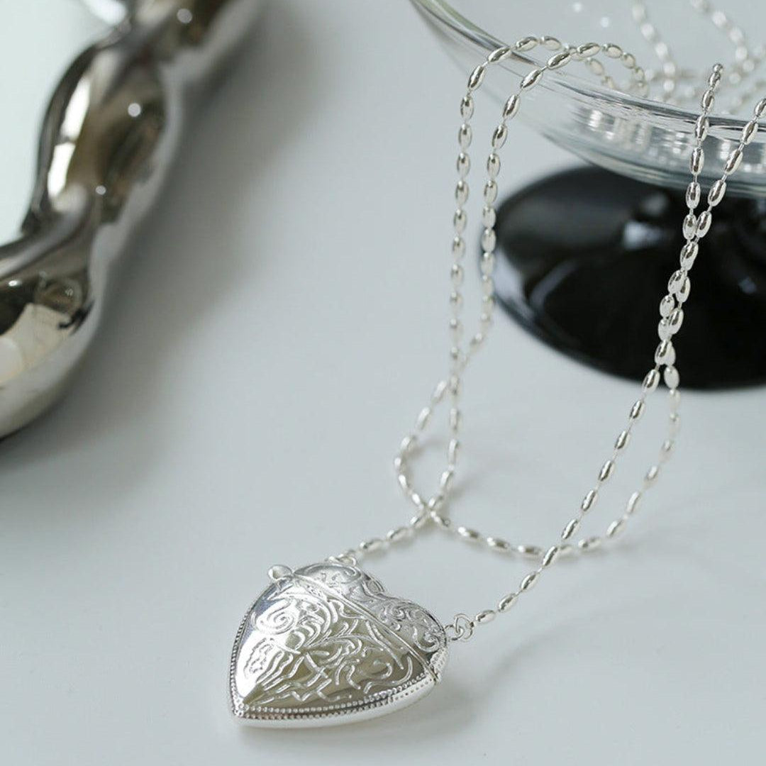 Love Bag Sweater Long Chain Necklace - 7