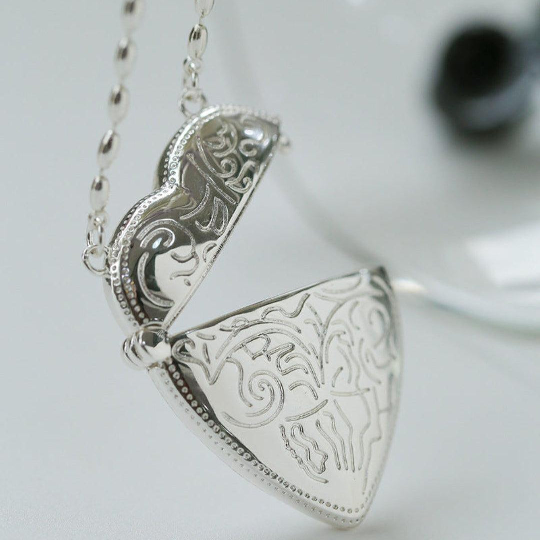 Love Bag Sweater Long Chain Necklace - 9