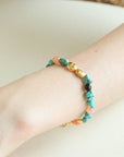 Summer Vacation Vibes Turquoise Beaded Bracelet