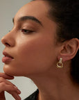 Petite Moissanite Stud Earrings