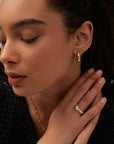 Rope Moissanite Statement Ring