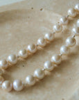 Round Baroque Pearl Beaded Necklace-2