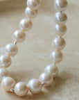 Round Baroque Pearl Beaded Necklace-5