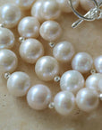 Round Baroque Pearl Beaded Necklace-8