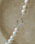 Round Baroque Pearl Beaded Necklace-9