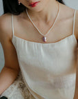 Sea's Embrace Series Baroque Pearl Pendant Necklace -1