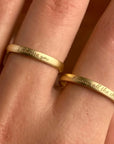 Sweet Words Love Custom Ring