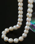Wrinkled Baroque pearl Beaded Necklace - 6