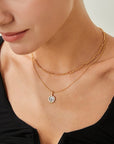 Ancient Coin Pearl Necklace - ORE Jewelry