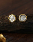 Ancient Coin Series Athena Goddess Coin Earrings Collection Style D earrings