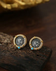 Ancient Coin Series Athena Goddess Coin Earrings Collection Style G earrings