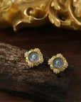 Ancient Coin Series Athena Goddess Coin Earrings Collection Style C earrings