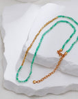 Aventurine Stone Necklace - ORE Jewelry