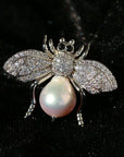 Bee & Pearl Brooch - floysun