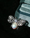 Bee & Pearl Brooch - floysun