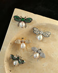 Bee & Pearl Brooch - floysun