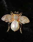 Bee & Pearl Brooch - floysun