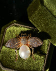 Bee & Pearl Brooch - floysun