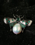 Bee & Pearl Brooch - floysun