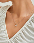 Classic Round Pearl Pendant - ORE Jewelry