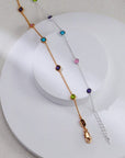 Color Stone Adjustable Bracelet - ORE Jewelry
