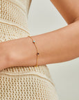 Color Stone Adjustable Bracelet - ORE Jewelry