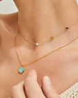 Color Stone Necklace - ORE Jewelry