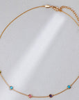 Color Stone Necklace - ORE Jewelry