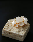 Fashion Rock Sugar White Crystal Brooch - floysun