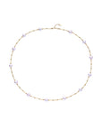 5.5-6mm Aurora Freshwater Pearl 18K Gold Bracelet & Necklace Set