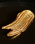 Golden Silver Stroke Artistic Brooch - floysun
