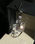 Gray Mabe Pearl Bouquet Brooch Elegant & Timeless Design - floysun