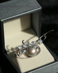 Gray Mabe Pearl Bouquet Brooch Elegant & Timeless Design - floysun