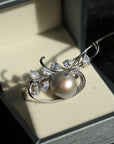 Gray Mabe Pearl Bouquet Brooch Elegant & Timeless Design - floysun