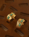 Handcrafted Color-Thread Open C-Ring