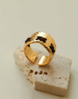 Handcrafted Color-Thread Open C-Ring