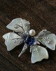 Luxury Pearl Brooch Collection | Elegant Floral & Butterfly Designs - floysun
