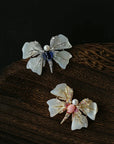 Luxury Pearl Brooch Collection | Elegant Floral & Butterfly Designs - floysun