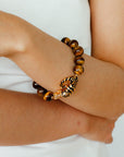 Maillard Tiger’s Eye Beaded Bracelet