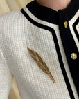 Matte Leaf Brooch - floysun