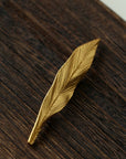 Matte Leaf Brooch - floysun